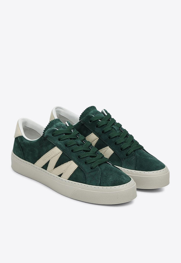 Moncler Monaco Low-Top Sneakers Green 4M001-80M6070/Q_MONCL-85E