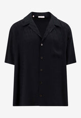 Valentino Toile Iconographe Silk Shirt 4V3AAA909V1 MXM Black