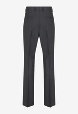 Valentino High-Waist Tailored Pants 4V3RBK7525S 094 Gray