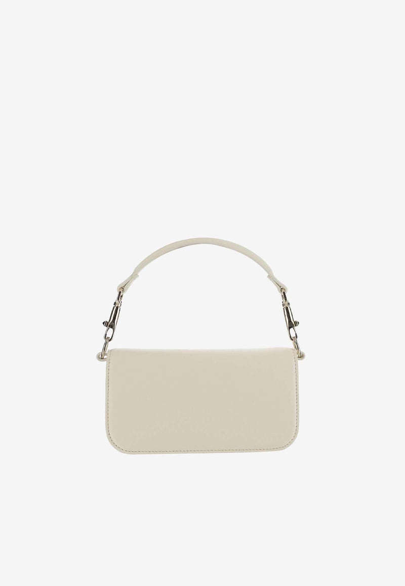 Valentino Small Locò VLogo Shoulder Bag Ivory 4W2B0K53IYS 098