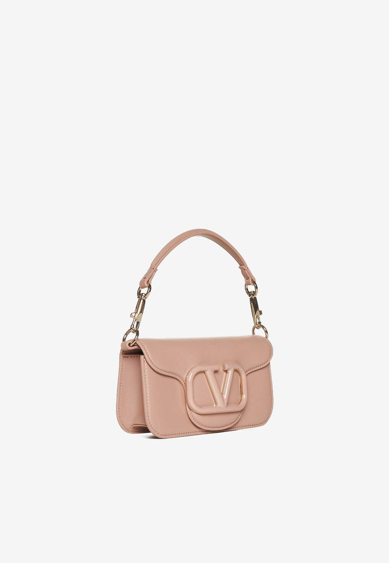 Valentino Small Locò VLogo Shoulder Bag Blush 4W2B0K53IYS GF9