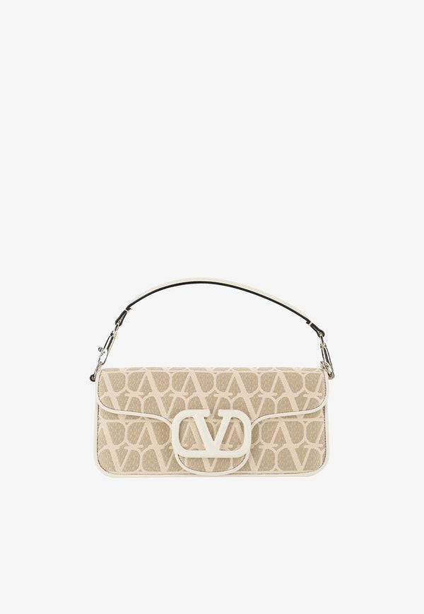 Valentino Locò Toile Iconographe Shoulder Bag Beige 4W2B0L96IVW YT3