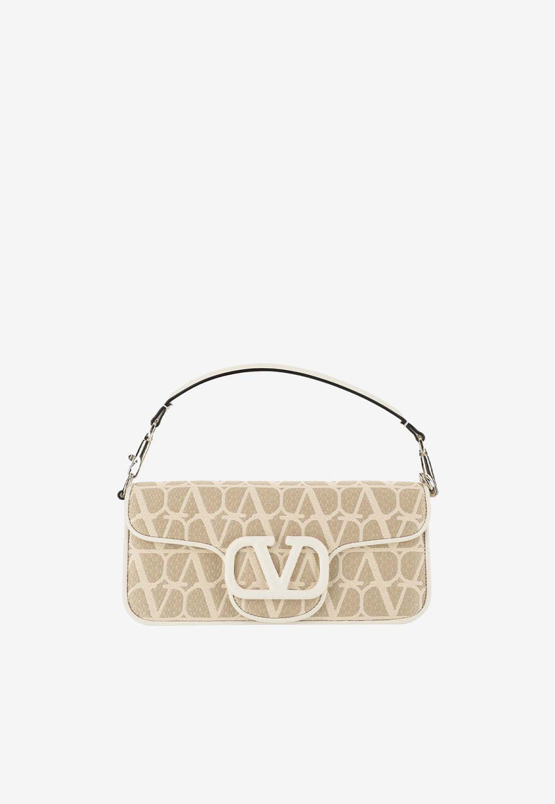 Valentino Locò Toile Iconographe Shoulder Bag Beige 4W2B0L96IVW YT3