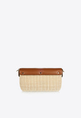 Valentino Locò Raffia Shoulder Bag 4W2B0N00JCF 43S