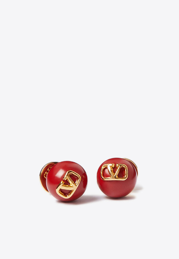 Valentino VLogo Stud Earrings 4W2J0E35DHC ZT2