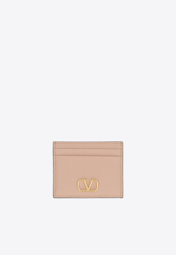 Valentino VLogo Grained Leather Cardholder 4W2P0V32SNP GF9