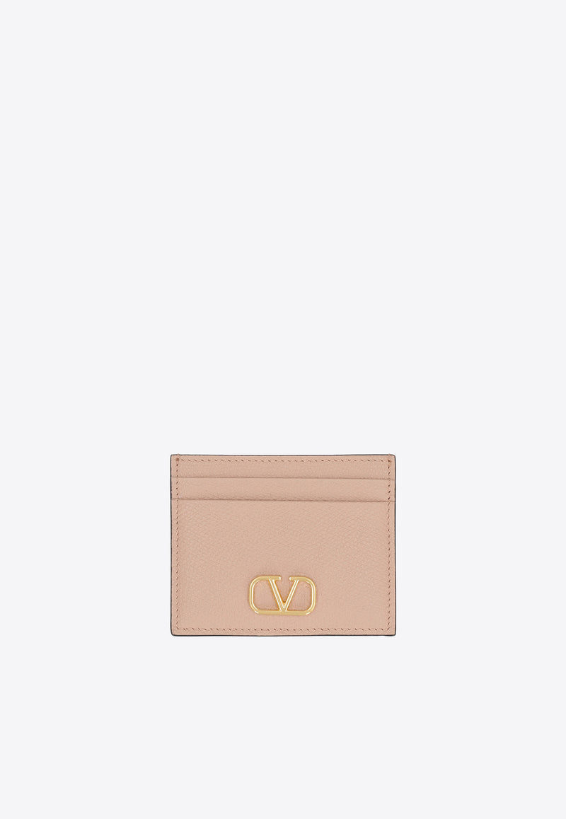 Valentino VLogo Grained Leather Cardholder 4W2P0V32SNP GF9