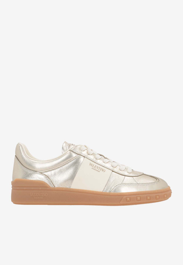 Valentino Upvillage Low-Top Sneakers 4W2S0IL9UKH Y3Q Metallic