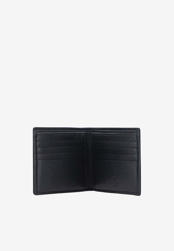 Valentino Toile Iconographe Bi-Fold Wallet 4Y2P0654PQE 0NO Black