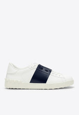 Valentino Open Leather Low-Top Sneakers White 4Y2S0830BLU/O_VALE-M15