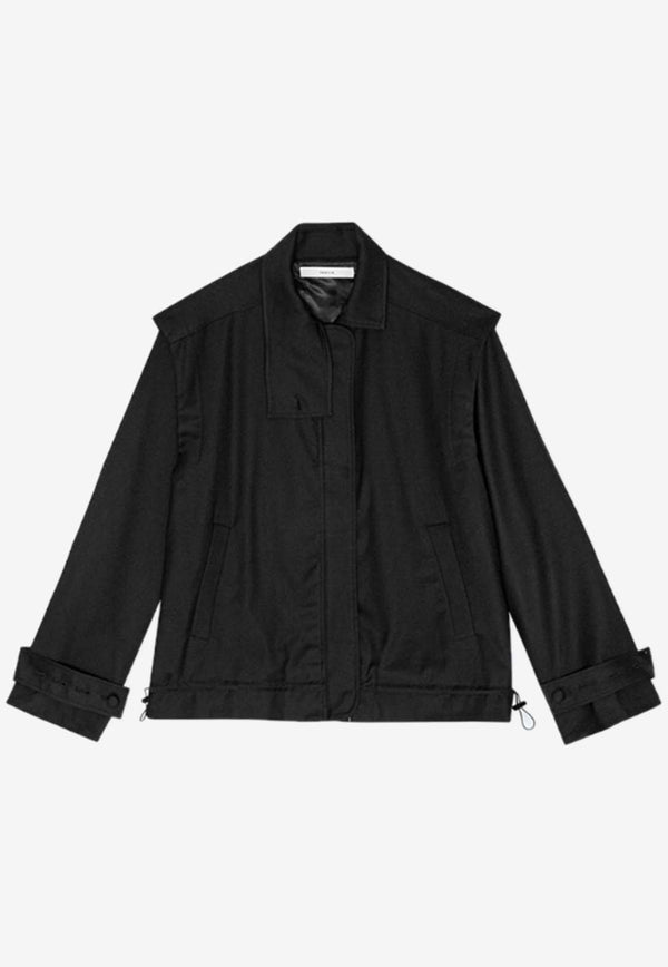 REMAIN Suiting Zip-Up Jacket Black 501912100BLACK