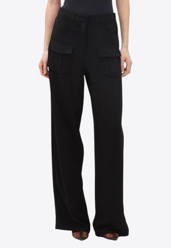 REMAIN Wide-Leg Palazzo Pants Black 502082100BLACK