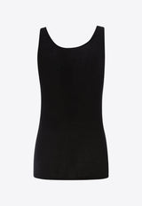 Saint Laurent Ribbed Tank Top Black 504959YB2OZ_1000