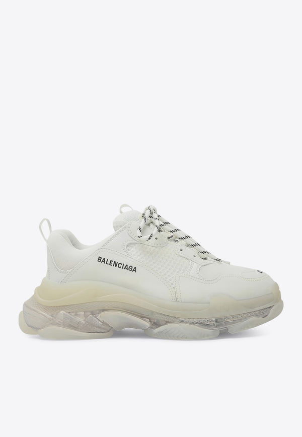 Balenciaga Triple S Clear Sole Low-Top Sneakers White 541624W2FB1/P_BALEN-9000