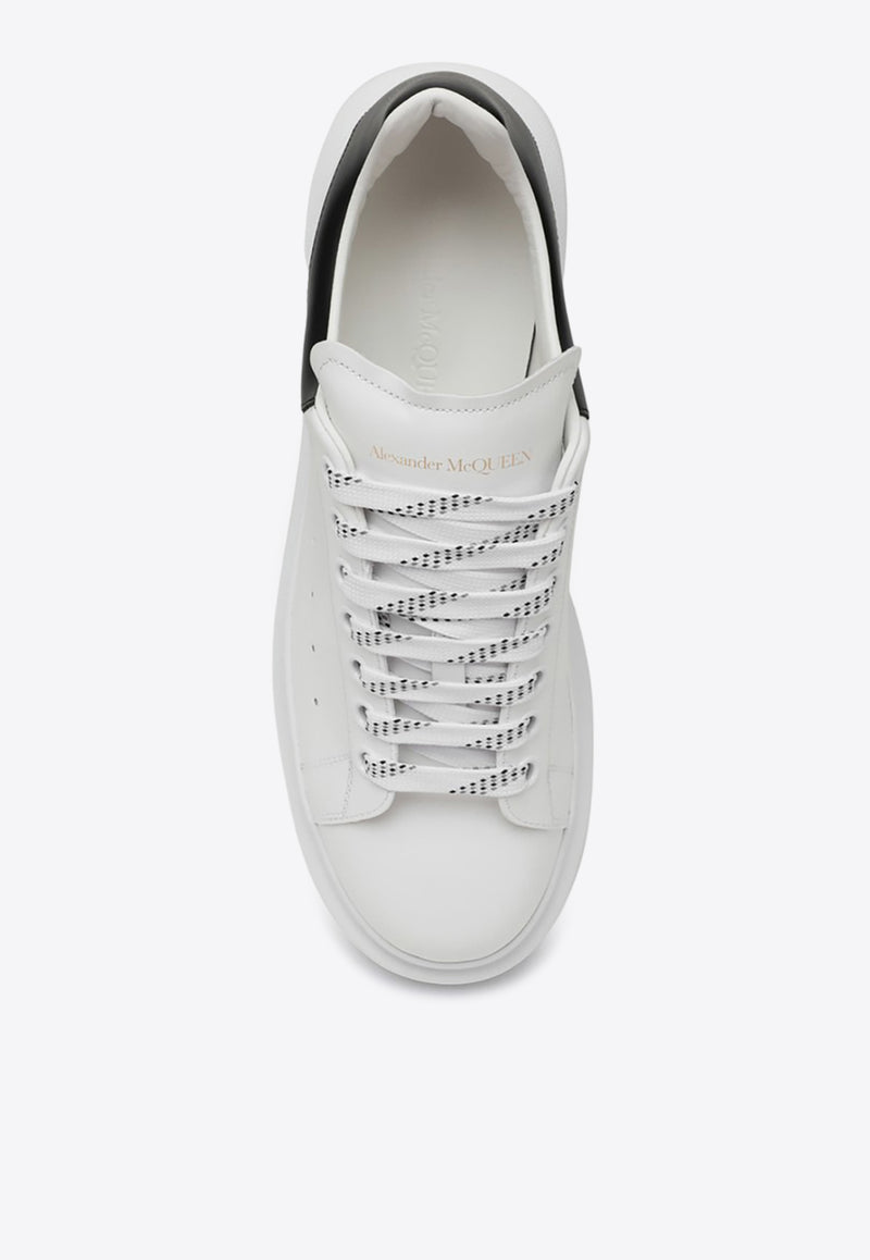 Alexander McQueen Oversized Leather Low-Top Sneakers White 553680WIEEN/Q_ALEXQ-9061