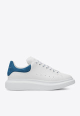 Alexander McQueen Oversized Leather Low-Top Sneakers White 553680WIEF1/Q_ALEXQ-9086