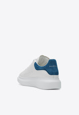 Alexander McQueen Oversized Leather Low-Top Sneakers White 553680WIEF1/Q_ALEXQ-9086