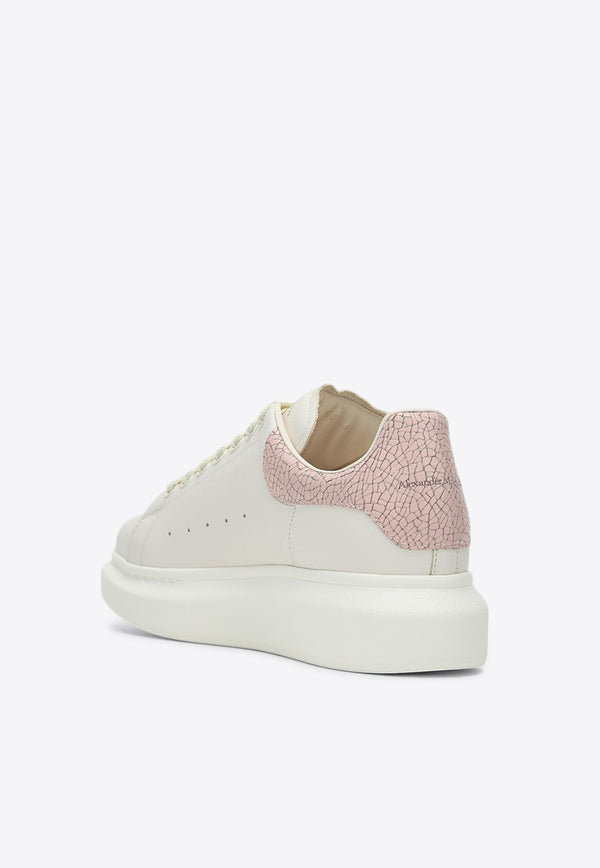 Alexander McQueen Oversized Leather Sneakers White 553770WIACU/Q_ALEXQ-9050