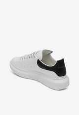 Alexander McQueen Oversized Leather Low-Top Sneakers White 553770WIEF1/Q_ALEXQ-9061