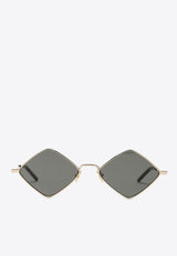 Saint Laurent Signature Diamond Sunglasses Gray 571173Y9902/O_YSL-8000