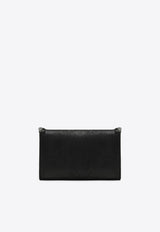 Stella McCartney Falabella Logo-Charm Chain Clutch Black 581238W9132/P_STELL-1000