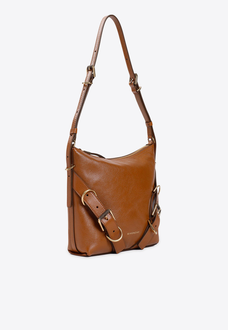 Small Voyou Leather Crossbody Bag