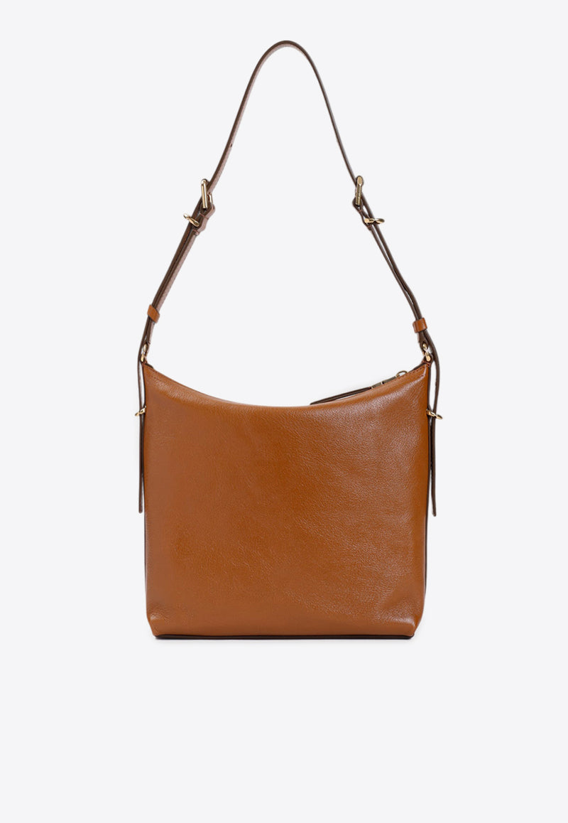 Small Voyou Leather Crossbody Bag