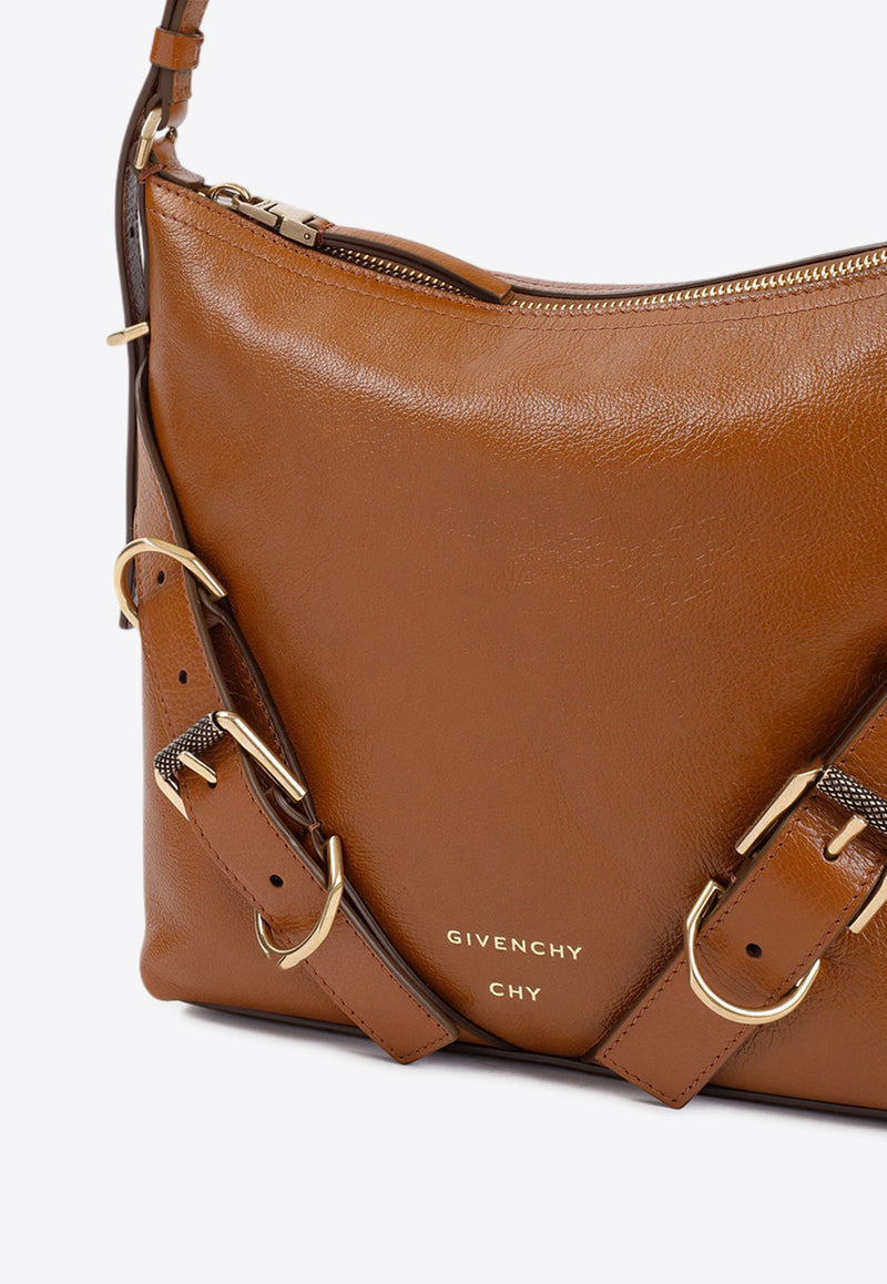 Small Voyou Leather Crossbody Bag