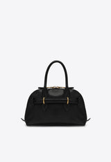 Miu Miu Aventure Nappa Leather Top Handle Bag Black 5BB169OOO2BBL/P_MIU-F0002