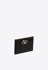 Valentino The Bold VLogo Leather Cardholder Black 5W0P0AD3MIM/P_VALE-0NO