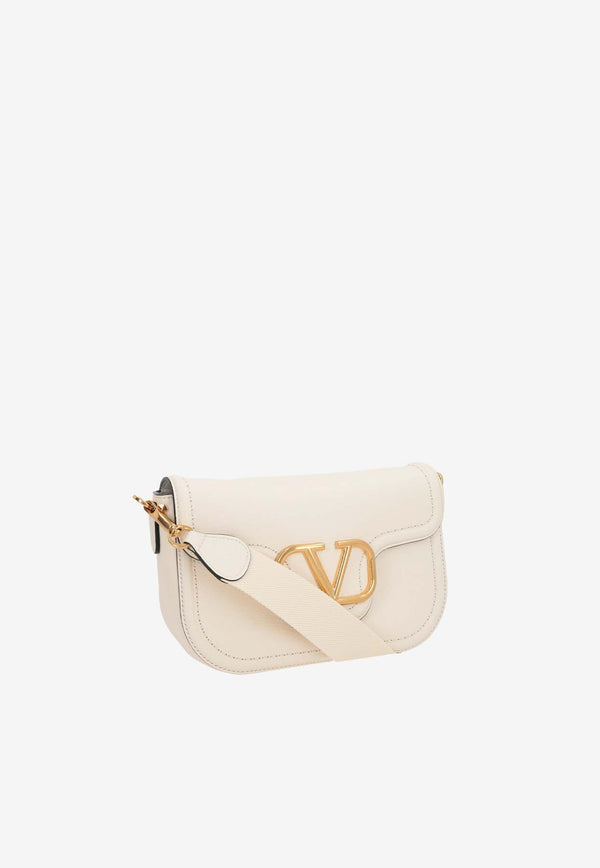 Valentino Alltime Grained Leather Top Handle Bag Ivory 5W2B0N20IMZ 098