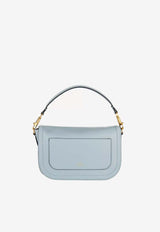 Valentino Alltime Grained Leather Top Handle Bag Light Blue 5W2B0N20IMZ ZJ4