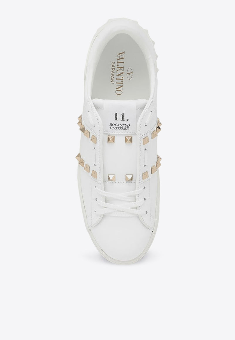 Valentino Untitled Open Low-Top Sneakers White 5W2S0A01BHS/P_VALE-0BO