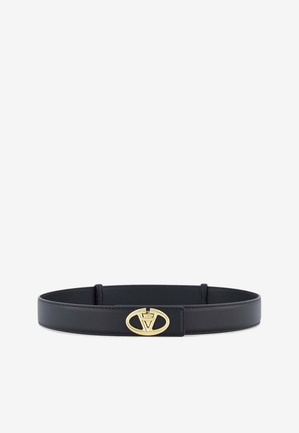 Valentino The Bold Edition VLogo Belt Black 5W2T0SJ8FZC 0NO