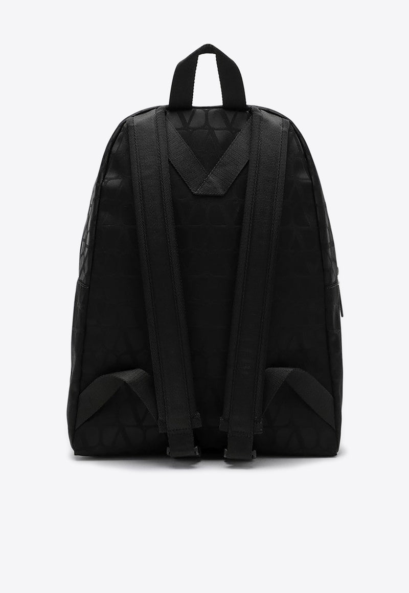 Valentino Toile Iconographe Nylon Backpack Black 5Y2B0C62CSH/P_VALE-0NO