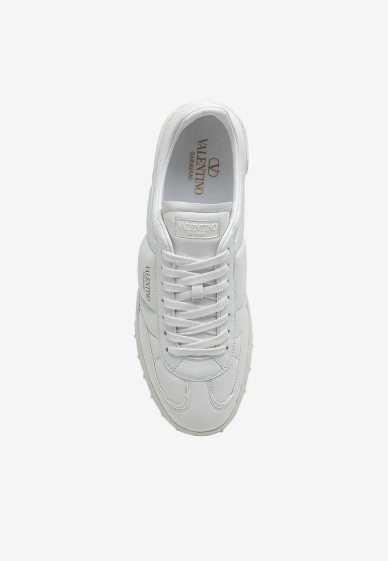 Valentino Upvillage Leather Low-Top Sneakers White 5Y2S0H77SVL/P_VALE-0BO