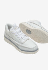 Valentino Runboot Leather Low-Top Sneakers White 5Y2S0I14SWG/P_VALE-0BO