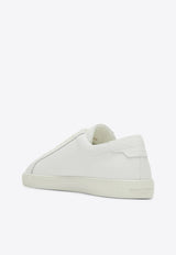 Saint Laurent Andy Leather Low-Top Sneakers White 6068330M500/P_YSL-9030