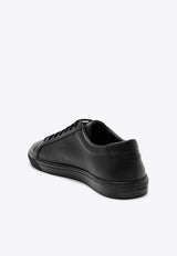 Saint Laurent Andy Leather Low-Top Sneakers Black 6068330ZS00/Q_YSL-1000