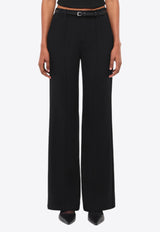 Simkhai Ansel Mid-Rise Tailored Pants Black 624-4182-CBLACK