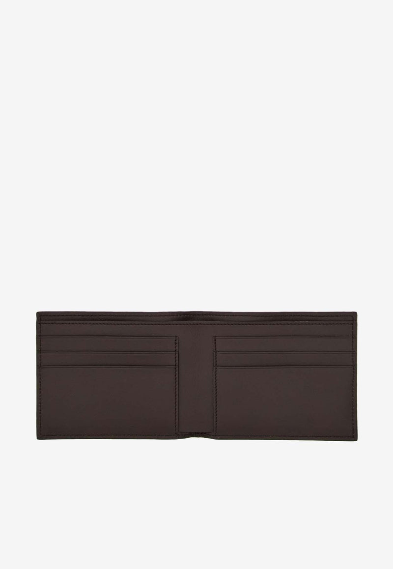 Salvatore Ferragamo Classic Logo Bi-Fold Leather Wallet Black 661325 FLORENCE 770089 NERO