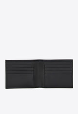 Salvatore Ferragamo Branded Leather Bi-Fold Wallet 661328 FLORENCE 770093 NERO