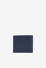 Salvatore Ferragamo Logo Bi-Fold Leather Wallet Midnight Blue 661328 FLORENCE 775364 MIDNIGHT