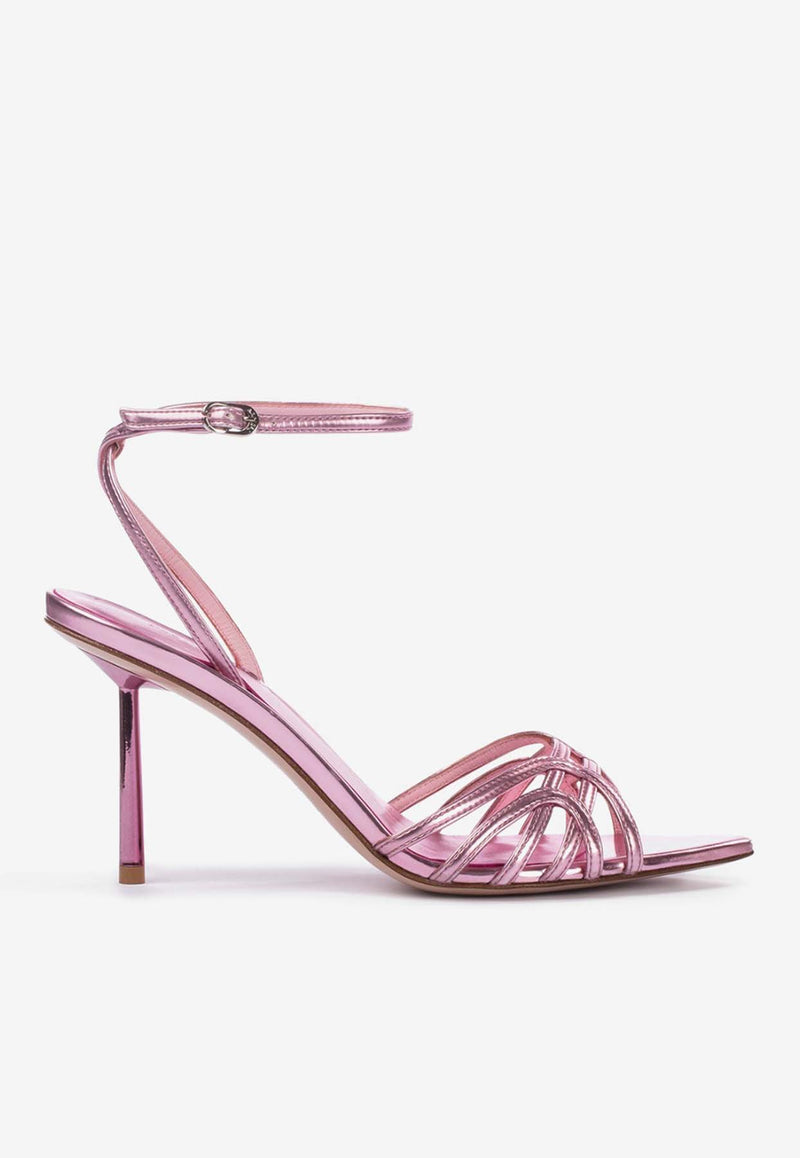 Le Silla Bella 80 Metallic Sandals  6642A080G7PPMRA 719