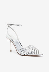 Le Silla Bella 80 Metallic Sandals  6642A080G7PPMRA 921