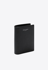 Saint Laurent Leather Bi-Fold Wallet Black 668726BTY0N/M_YSL-1000