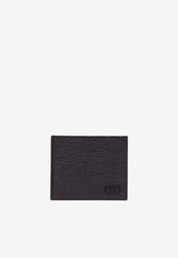 Salvatore Ferragamo Bi-Fold Gancini Leather Wallet Black 66A063 REVIVAL GANC 733308 NERO