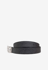 Salvatore Ferragamo Gancini Monogram Reversible Belt Black 679710 DOUBLE ADJUS 780171 NERO/GRIGIO