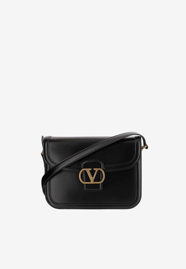 Valentino 9TO5 Calf Leather Shoulder Bag Black 6W2B0R15UHF 0NO