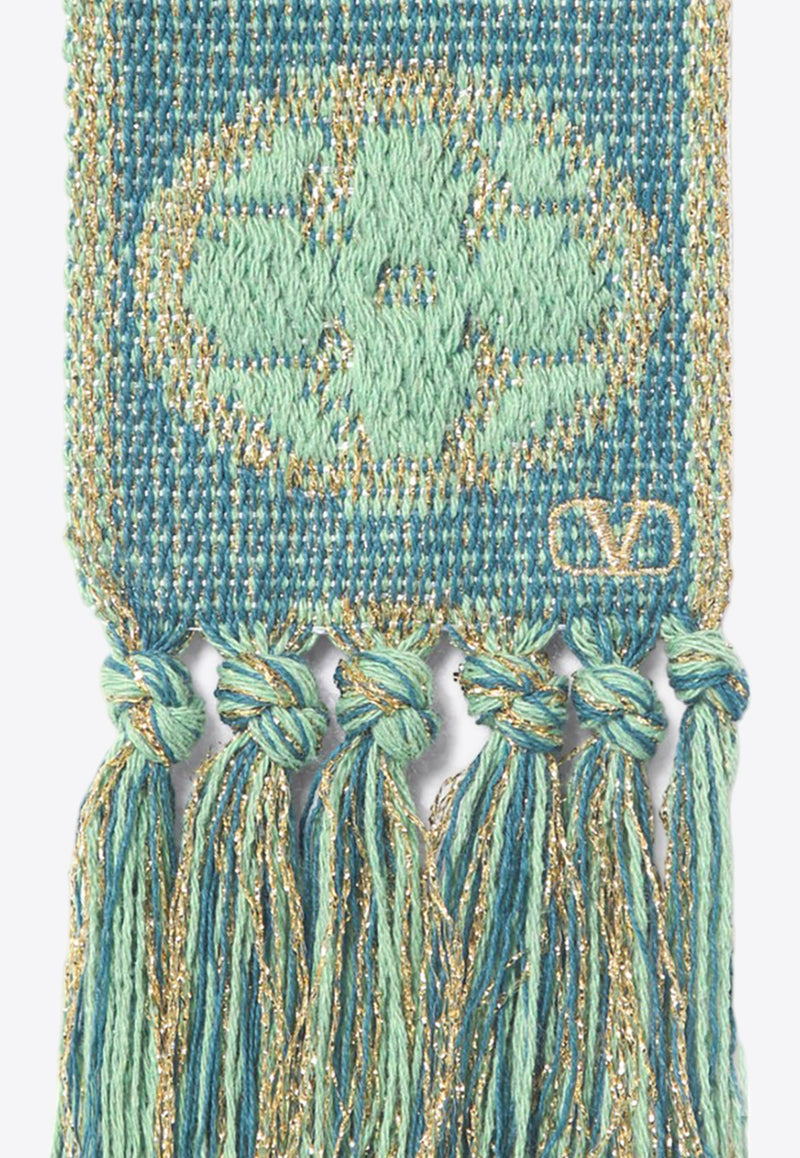 Valentino Fringed Edge Scarf Multicolor 6W2EN00BPCJ/Q_VALE-BVQ